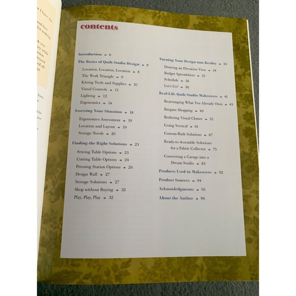 Creating Your Perfect Quilting Space Book by Lois L. Hallock - Picture 2 of 3